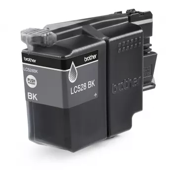 Tintenpatrone Brother LC528BK — Original Schwarz, Einzelpackung, Reichweite ca. 6000 Seiten