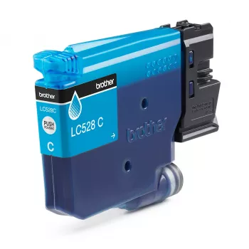Tintenpatrone Brother LC528C Cyan, Original, Einzelpack, Reichweite ca. 5000 Seiten
