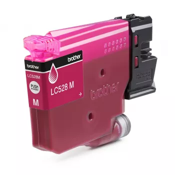 Tintenpatrone Brother LC528M Original Magenta, Einzelpack, Reichweite 5000 Seiten