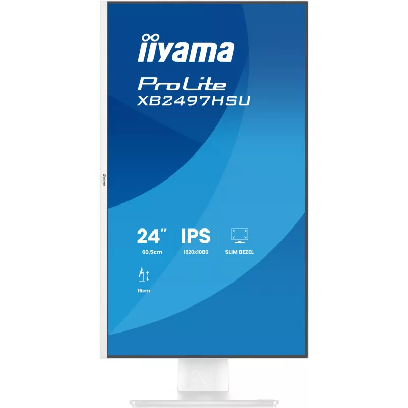 iiyama ProLite XB2497HSU-W1 Computermonitor 60,5 cm (23,8 Zoll) 1920 x 1080 Pixel Full HD LED Weiß