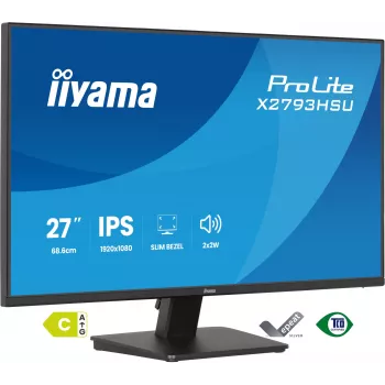 iiyama ProLite X2793HSU-B1 Computermonitor 68,6 cm (27 Zoll) 1920 x 1080 Pixel Full HD LED Schwarz