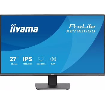 iiyama ProLite X2793HSU-B1 Computermonitor 68,6 cm (27 Zoll) 1920 x 1080 Pixel Full HD LED Schwarz