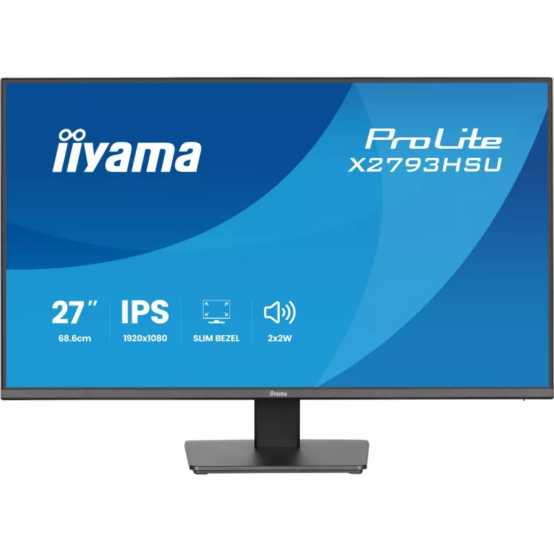 iiyama ProLite X2793HSU-B1 Computermonitor 68,6 cm (27 Zoll) 1920 x 1080 Pixel Full HD LED Schwarz