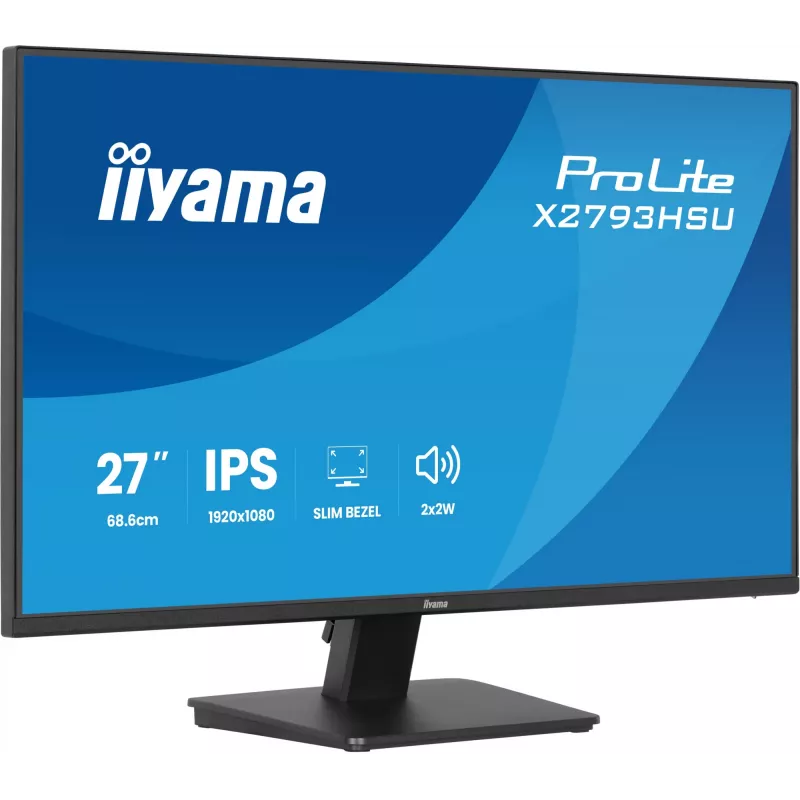 iiyama ProLite X2793HSU-B1 Computermonitor 68,6 cm (27 Zoll) 1920 x 1080 Pixel Full HD LED Schwarz
