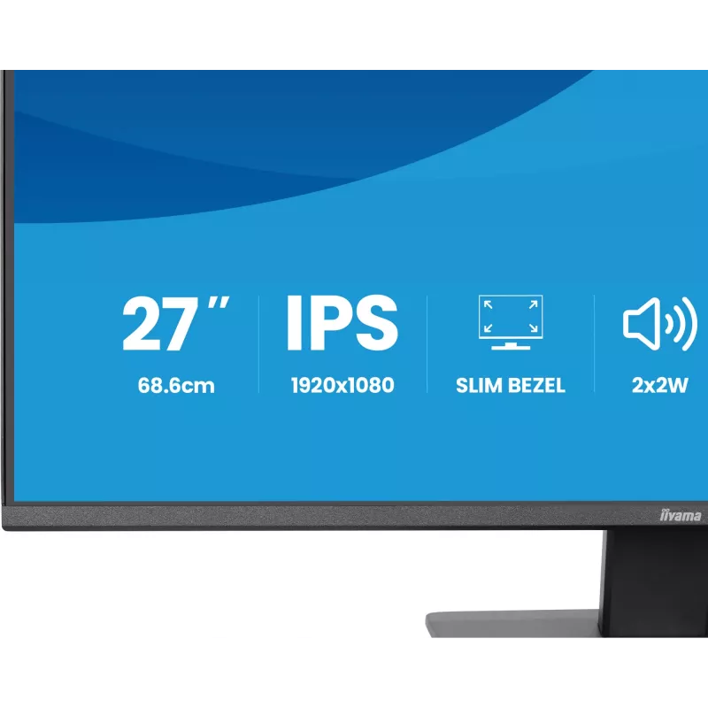 iiyama ProLite X2793HSU-B1 Computermonitor 68,6 cm (27 Zoll) 1920 x 1080 Pixel Full HD LED Schwarz