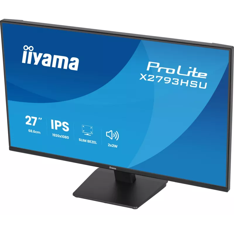 iiyama ProLite X2793HSU-B1 Computermonitor 68,6 cm (27 Zoll) 1920 x 1080 Pixel Full HD LED Schwarz