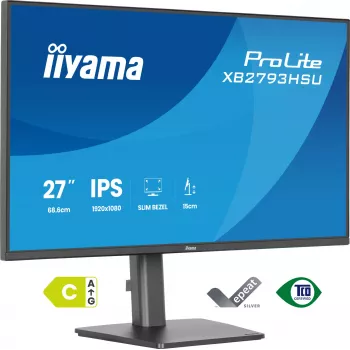 iiyama ProLite XB2793HSU-B1 Computer-Monitor 68,6 cm (27 Zoll) 1920 x 1080 Pixel Full HD LED Schwarz