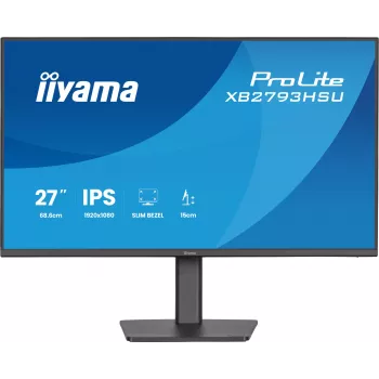 iiyama ProLite XB2793HSU-B1 Computer-Monitor 68,6 cm (27 Zoll) 1920 x 1080 Pixel Full HD LED Schwarz