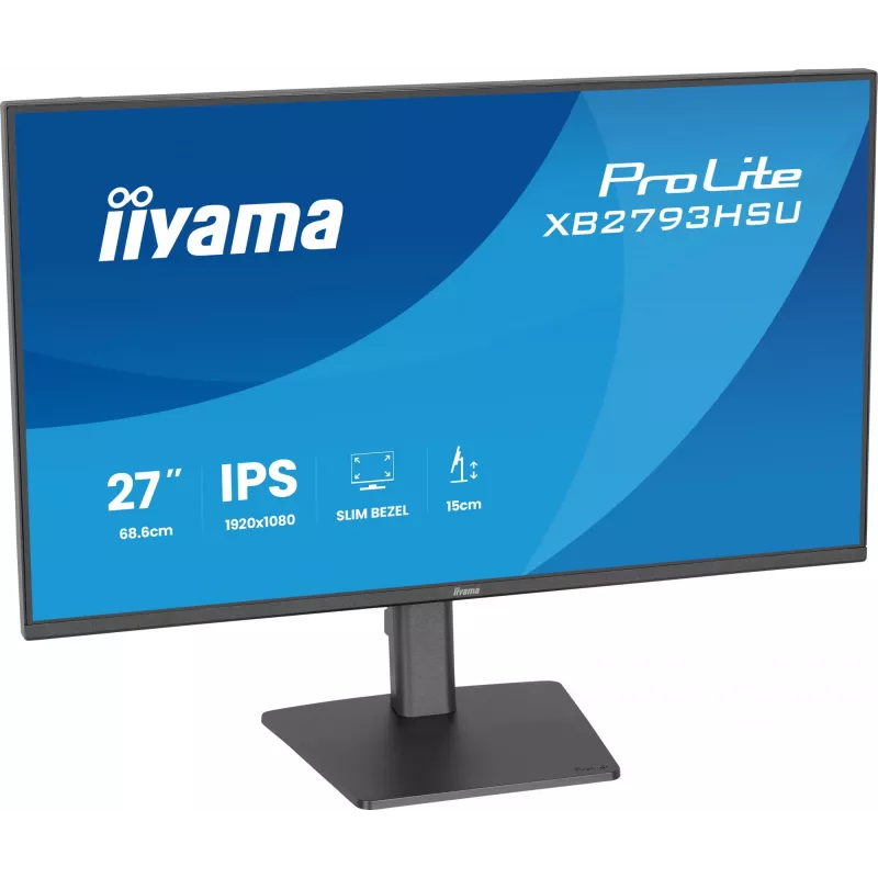 iiyama ProLite XB2793HSU-B1 Computer-Monitor 68,6 cm (27 Zoll) 1920 x 1080 Pixel Full HD LED Schwarz