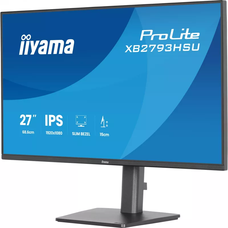 iiyama ProLite XB2793HSU-B1 Computer-Monitor 68,6 cm (27 Zoll) 1920 x 1080 Pixel Full HD LED Schwarz