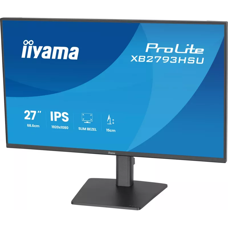 iiyama ProLite XB2793HSU-B1 Computer-Monitor 68,6 cm (27 Zoll) 1920 x 1080 Pixel Full HD LED Schwarz