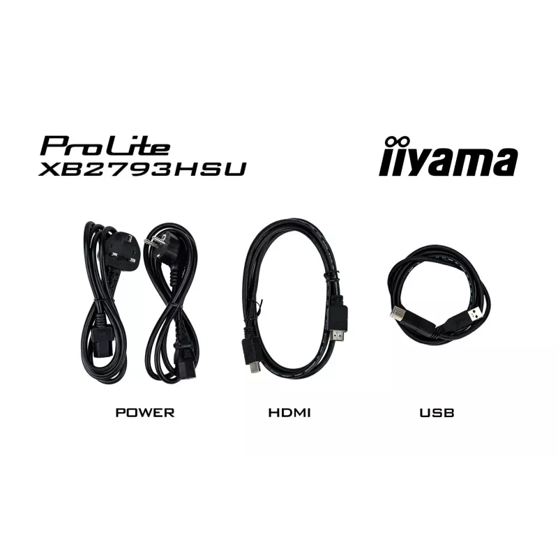 iiyama ProLite XB2793HSU-B1 Computer-Monitor 68,6 cm (27 Zoll) 1920 x 1080 Pixel Full HD LED Schwarz