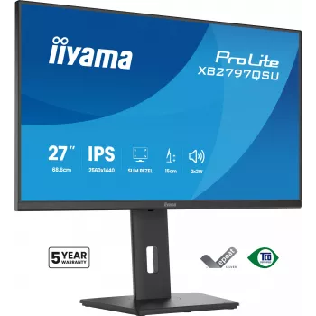 iiyama ProLite XB2797QSU-B1 Computermonitor 68,6 cm (27 Zoll) 2560 x 1440 Pixel Quad HD LED Schwarz