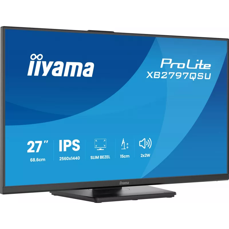 iiyama ProLite XB2797QSU-B1 Computermonitor 68,6 cm (27 Zoll) 2560 x 1440 Pixel Quad HD LED Schwarz