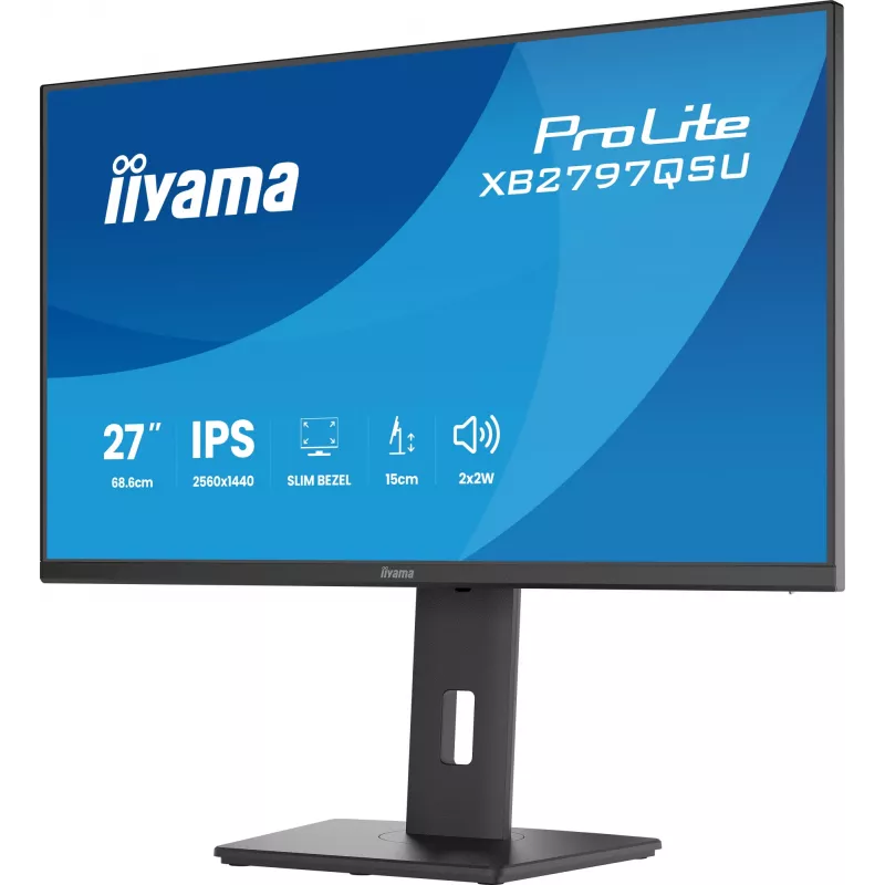 iiyama ProLite XB2797QSU-B1 Computermonitor 68,6 cm (27 Zoll) 2560 x 1440 Pixel Quad HD LED Schwarz