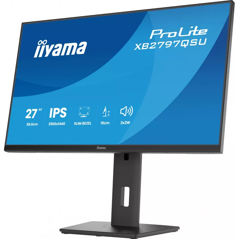 iiyama ProLite XB2797QSU-B1 Computermonitor 68,6 cm (27 Zoll) 2560 x 1440 Pixel Quad HD LED Schwarz