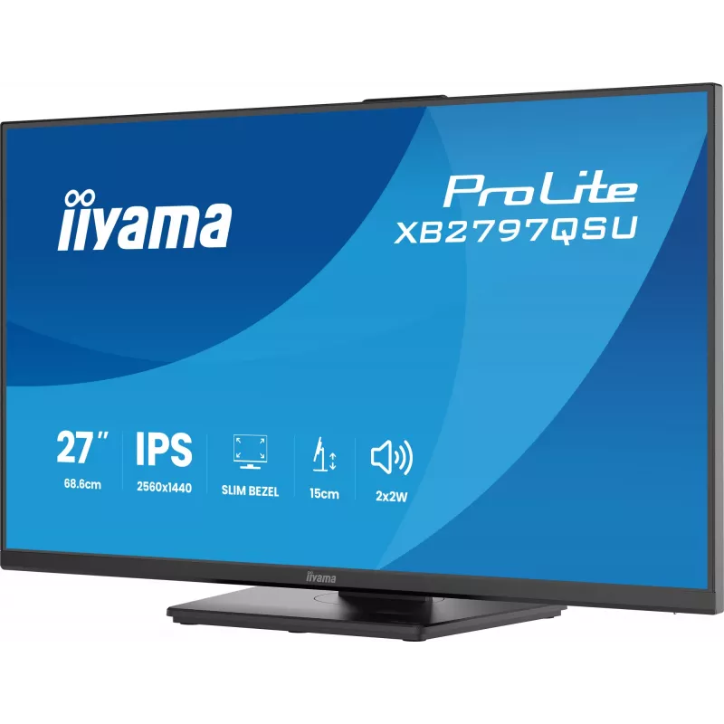 iiyama ProLite XB2797QSU-B1 Computermonitor 68,6 cm (27 Zoll) 2560 x 1440 Pixel Quad HD LED Schwarz