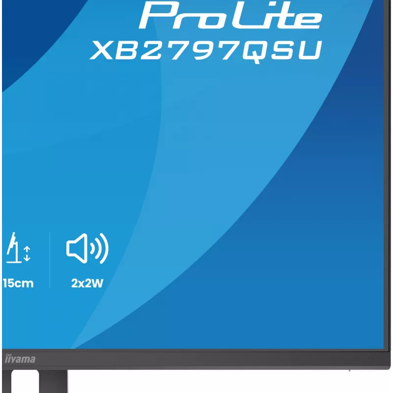 iiyama ProLite XB2797QSU-B1 Computermonitor 68,6 cm (27 Zoll) 2560 x 1440 Pixel Quad HD LED Schwarz