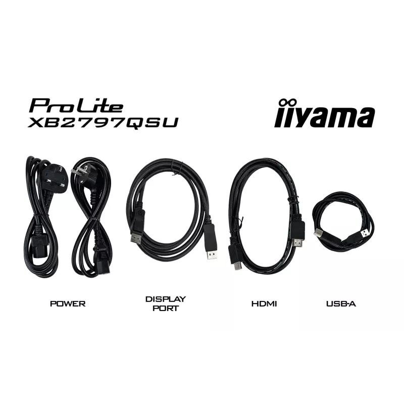 iiyama ProLite XB2797QSU-B1 Computermonitor 68,6 cm (27 Zoll) 2560 x 1440 Pixel Quad HD LED Schwarz