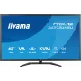 43 Zoll IIYAMA ProLite X4373UHSU-B2 LED 4K Ultra HD Monitor, 3840×2160, VA-Panel, 3 ms, 450 cd/m², USB 3.2 Hub, Lautsprecher, VESA, schwarz