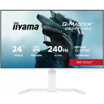 Monitor IIYAMA G-Master GB2471HSU-W1 23,8 Zoll (60,5 cm) Full HD HDMI/DP/USB Weiß
