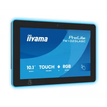 Monitor iiyama ProLite TW1025LASC-B3PNR 10,1 Zoll (25,6 cm) WXGA IPS LED Touchscreen, 1280x800, 16:10, USB-Hub, Lautsprecher, VESA, Schwarz