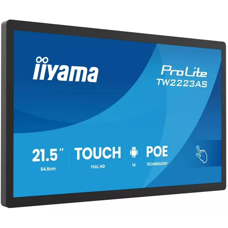Monitor IIYAMA TW2223AS-B3P 21,5 Zoll (55,0 cm) M-Touch USB-C Android 16:9