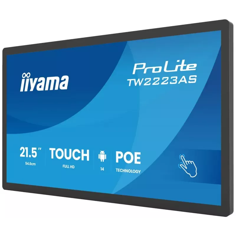 Monitor IIYAMA TW2223AS-B3P 21,5 Zoll (55,0 cm) M-Touch USB-C Android 16:9