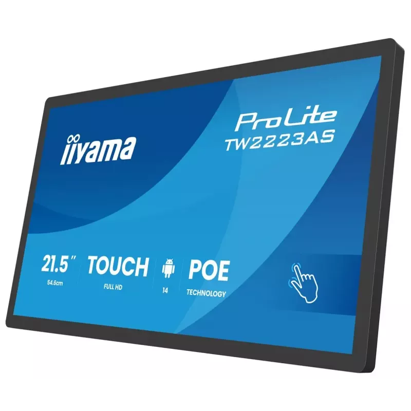 Monitor IIYAMA TW2223AS-B3P 21,5 Zoll (55,0 cm) M-Touch USB-C Android 16:9