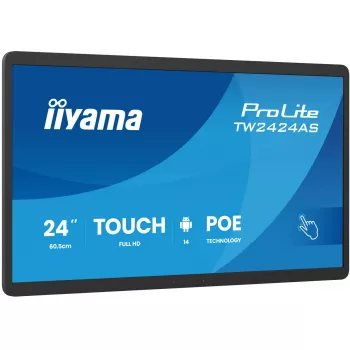Interaktives Flachbildschirm IIYAMA TW2424AS-B3P 23,8 Zoll Full HD IPS Touchscreen Wi‑Fi Android 24/7 450 cd/m²