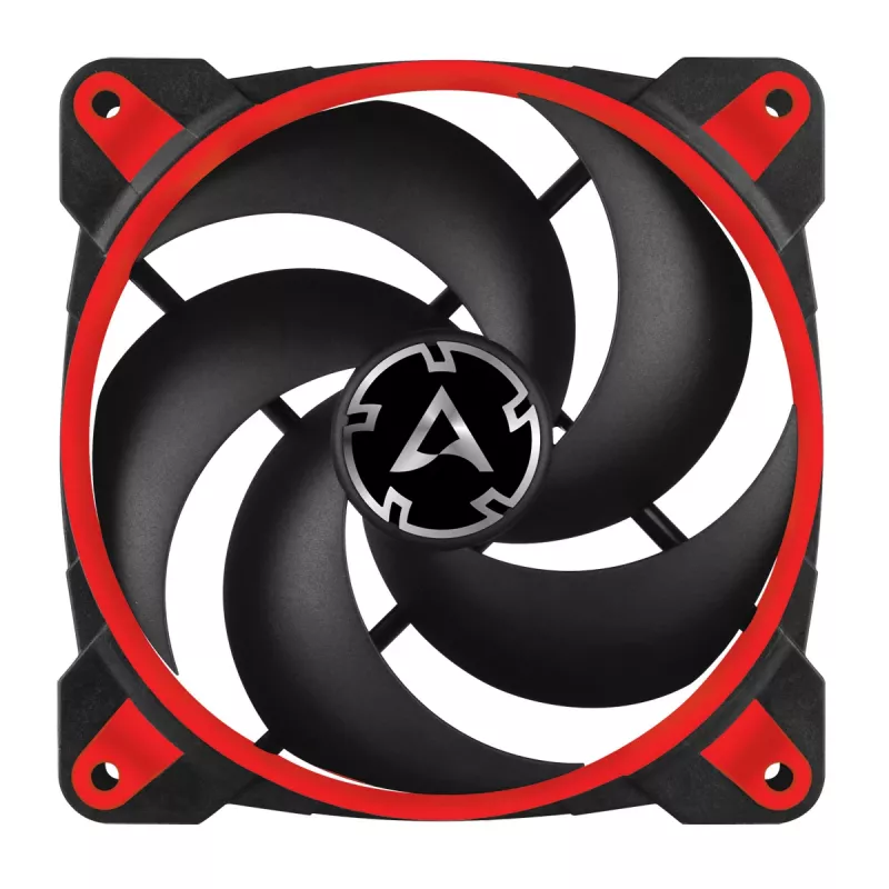 ARCTIC BioniX P120 (Rot) – Druckoptimierter 120-mm-Gaming-Lüfter mit PWM PST
