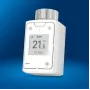 FRITZ Smart Thermo 302 Thermostat (innen), weiß, Tastensteuerung, AA-Batterie, 51×51×90 mm