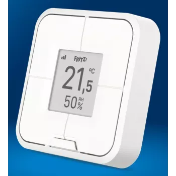 Kabelloser, wandmontierbarer smarter Controller FRITZ Smart Control 440 — Weiß, 69×69×18 mm