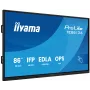 Interaktives Flachdisplay IIYAMA TE8613A-B2AG 85,6 Zoll (2,17 m) 4K UHD, 500 cd/m², Wi‑Fi, Android, 24/7