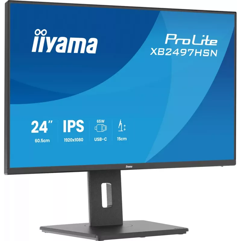 iiyama ProLite XB2497HSN-B1 Computermonitor 60,5 cm (23,8 Zoll) 1920 x 1080 Pixel Full HD LED Schwarz
