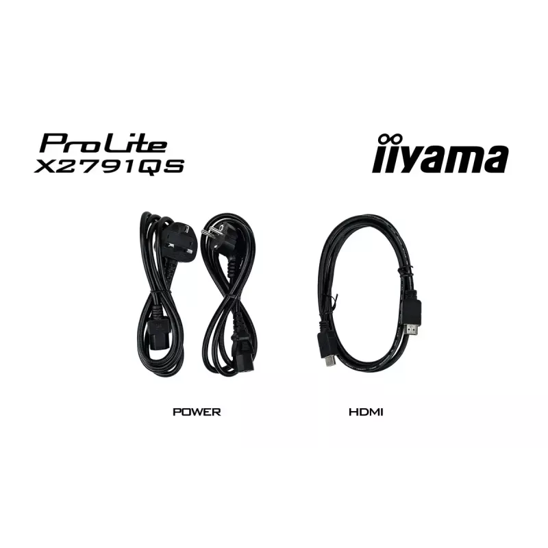 iiyama ProLite X2791QS-B1 Computer-Monitor 68,6 cm (27 Zoll) 2560 x 1440 Pixel Quad HD LED Schwarz