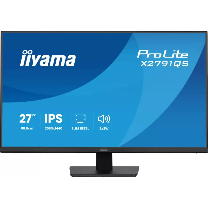 iiyama ProLite X2791QS-B1 Computer-Monitor 68,6 cm (27 Zoll) 2560 x 1440 Pixel Quad HD LED Schwarz