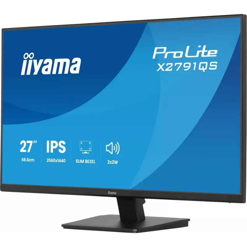 iiyama ProLite X2791QS-B1 Computer-Monitor 68,6 cm (27 Zoll) 2560 x 1440 Pixel Quad HD LED Schwarz