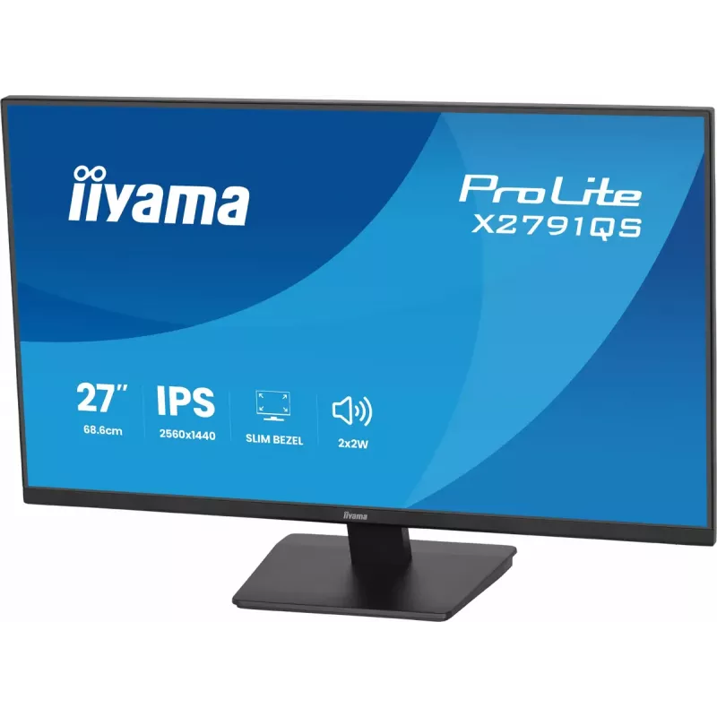 iiyama ProLite X2791QS-B1 Computer-Monitor 68,6 cm (27 Zoll) 2560 x 1440 Pixel Quad HD LED Schwarz