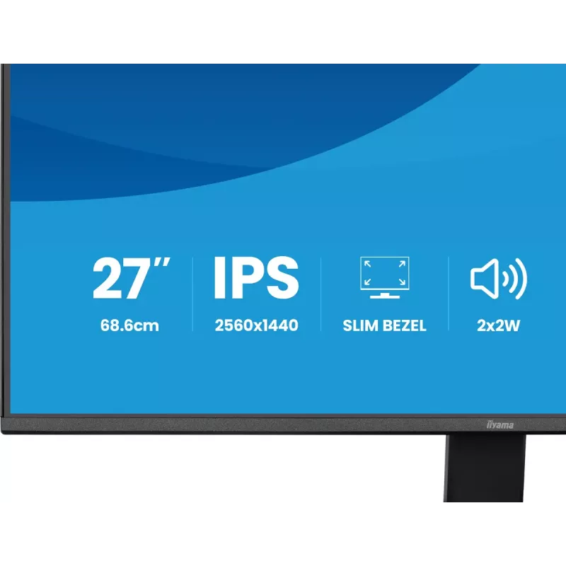 iiyama ProLite X2791QS-B1 Computer-Monitor 68,6 cm (27 Zoll) 2560 x 1440 Pixel Quad HD LED Schwarz