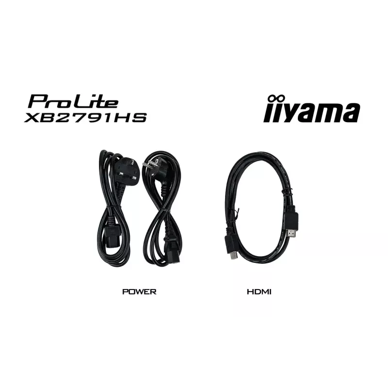 iiyama ProLite XB2791HS-B1 Computermonitor 68,6 cm (27 Zoll) 1920 x 1080 Pixel Full HD LED Schwarz