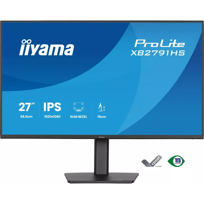 iiyama ProLite XB2791HS-B1 Computermonitor 68,6 cm (27 Zoll) 1920 x 1080 Pixel Full HD LED Schwarz
