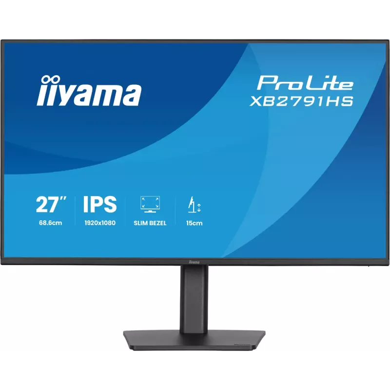 iiyama ProLite XB2791HS-B1 Computermonitor 68,6 cm (27 Zoll) 1920 x 1080 Pixel Full HD LED Schwarz