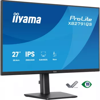 iiyama ProLite XB2791QS-B1 Computermonitor 68,6 cm (27 Zoll) 2560 x 1440 Pixel Quad HD LED Schwarz