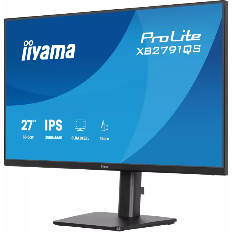 iiyama ProLite XB2791QS-B1 Computermonitor 68,6 cm (27 Zoll) 2560 x 1440 Pixel Quad HD LED Schwarz