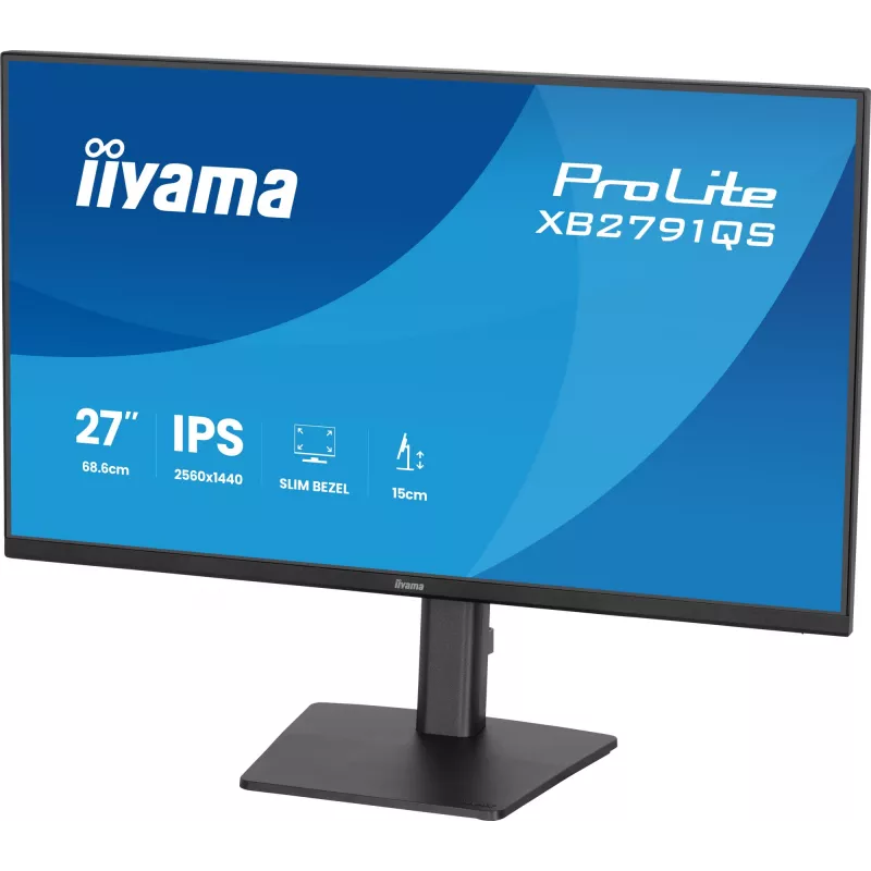 iiyama ProLite XB2791QS-B1 Computermonitor 68,6 cm (27 Zoll) 2560 x 1440 Pixel Quad HD LED Schwarz