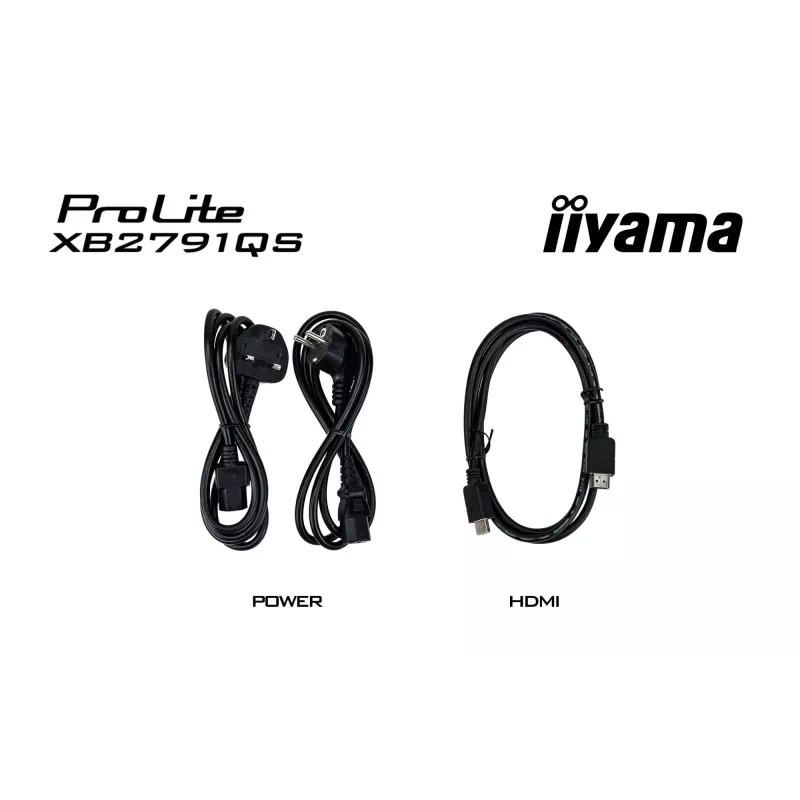 iiyama ProLite XB2791QS-B1 Computermonitor 68,6 cm (27 Zoll) 2560 x 1440 Pixel Quad HD LED Schwarz