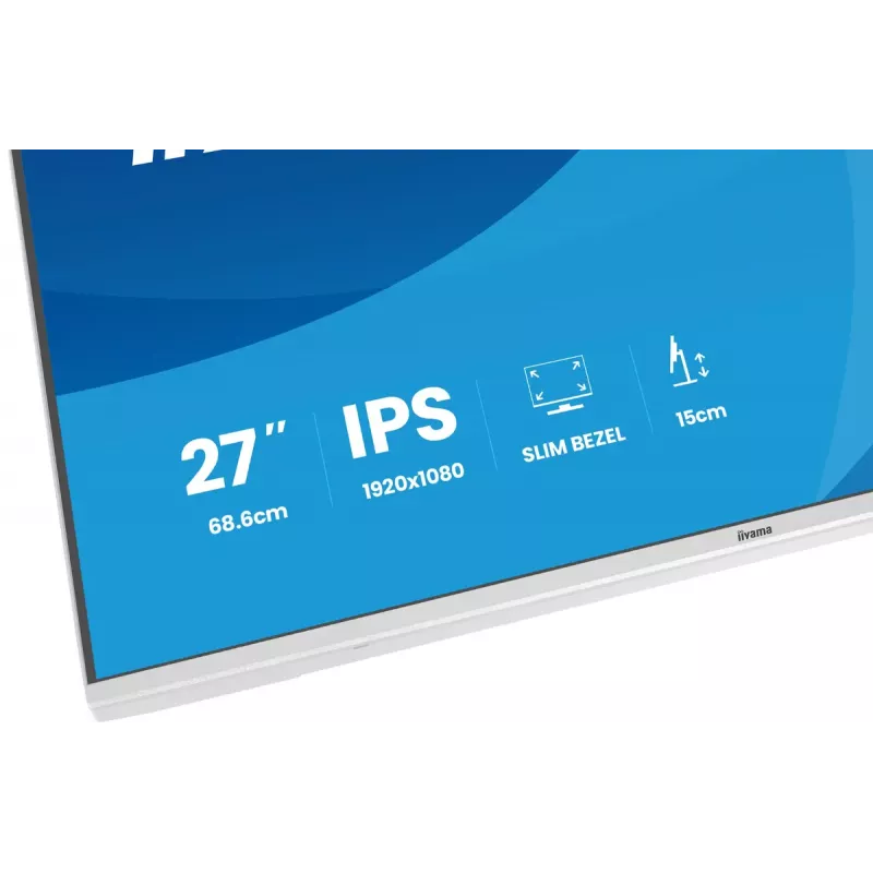 iiyama ProLite XB2797HSU-W1 Computermonitor 68,6 cm (27 Zoll) 1920 x 1080 Pixel Full HD LED Weiß