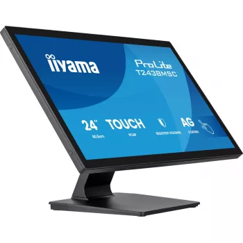 iiyama ProLite T2438MSC-B2 Computermonitor 60,5 cm (23,8 Zoll) 1920 x 1080 Pixel Full HD LED Touchscreen Schwarz
