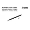 Interaktives Flachdisplay IIYAMA TE7513A-B2AG 75 Zoll 4K UHD Touchscreen, 500 cd/m², Wi‑Fi, Android, 24/7